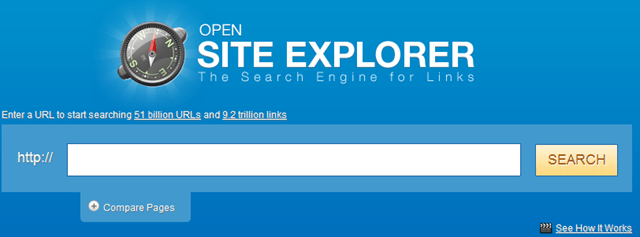 Откройте Site Explorer