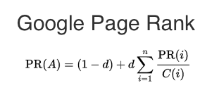 PageRank - это алгоритм Google, запущенный в 1999 году основателями компании Ларри Пейджем и Сергеем Брином