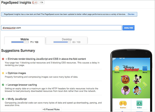 Google PageSpeed ​​Insights следует цветовой кодировке стоп-сигналов, чтобы указать приоритет своих рекомендаций